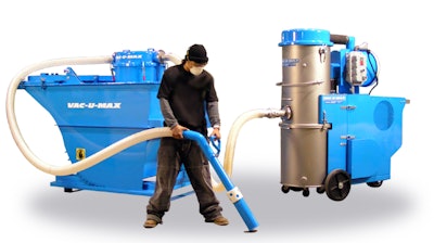 The MDL 1020MFS from VAC-U-MAX is a continuous-duty industrial vacuum for high volume recovery.