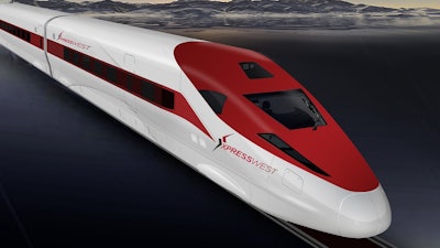According to the company, XpressWest will use fully electric, next-gen train rolling stock capable of speeds in excess of 150 MPH that will deliver passengers to Las Vegas in 80 minutes with non-stop service every 20 minutes during peak times and up to every 12 minutes as demand requires.