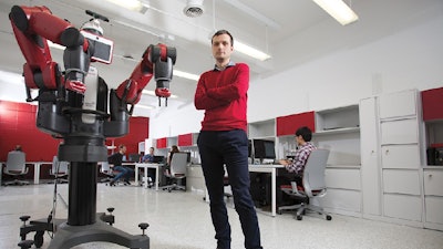 Basic research breakthroughs by NSF-funded researchers are realizing the vision of universal robots. Matei Ciocarlie, shown here, is an assistant professor of mechanical engineering at Columbia University. Ciocarlie's main interest is in reliable robotic performance in unstructured, human environments, focusing on areas such as novel robotic hand designs and control, autonomous and Human-in-the-Loop mobile manipulation, shared autonomy, teleoperation, and assistive robotics.