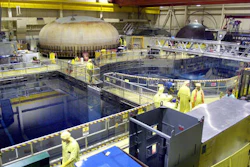 In this May 16, 2006 file photo, employees and contractors work inside Quad Cities Generating Station at the Exelon Nuclear plant in Cordova, Ill. Exelon Corp. says it will shut two Illinois nuclear plants after the Illinois Legislature declined to act on its request for financial support. The Chicago-based power provider said Thursday June 2, 2016 that it will close the Clinton Power Station in Clinton on June 1, 2017, and the Quad Cities Generating Station in Cordova on June 1, 2018.