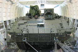 These trials will ensure that the AJAX family of vehicles can be transported anywhere in the world in rapid time.