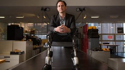 A renowned expert in bionics and biomechanics, Hugh Herr had both legs amputated below the knee at 17 after suffering severe frostbite while mountain climbing.