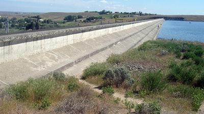 The McKay Dam is an impoundment of McKay Creek, a tributary of the Umatilla River in Umatilla County, Oregon, and is located six miles south of Pendleton on U.S. Route 395.