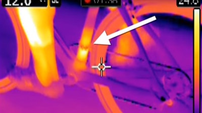 Flir thermal cameras catch mechanical dopers.
