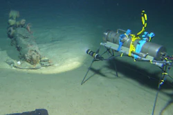 KidCam, Iolani High School students' time-lapse camera, deployed near a sea-dumped munition.