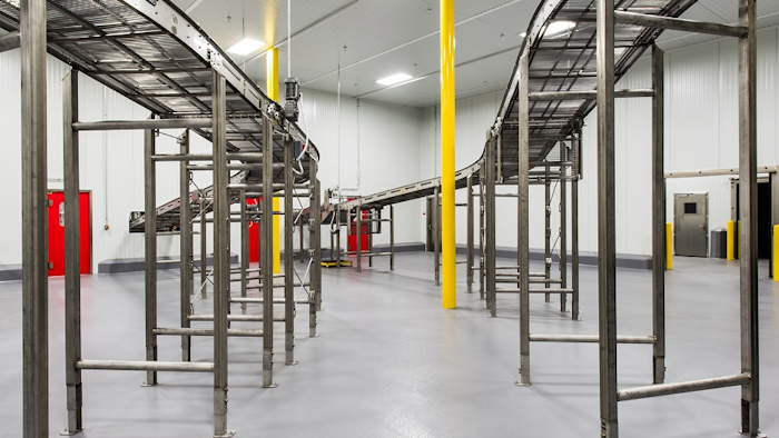 The Stonclad GS seamless flooring system by Stonhard.