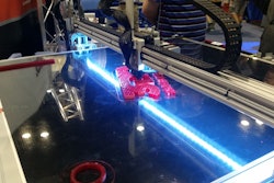 The 3DP X1000 industrial 3D printer on display at RAPID 2016.