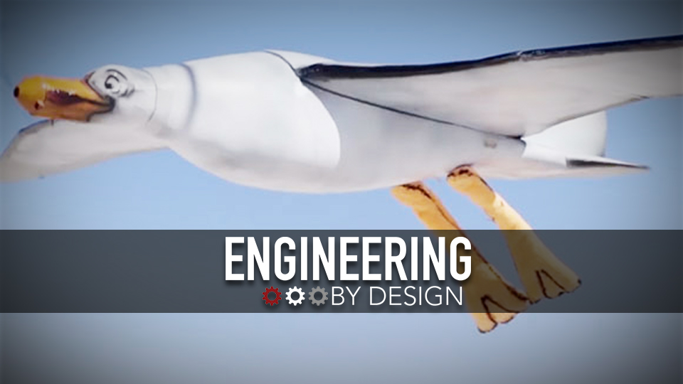 Engineering By Design: Seagull Drone Shoots Sunscreen At Kids