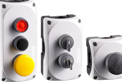 Steute Industrial Controls' line of Wireless, Batteryless Pushbutton Switches.