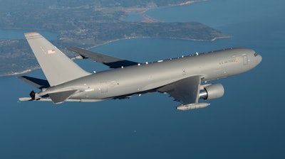 The U.S. Air Force gave Boeing $2.8 billion for KC-46A tanker production.