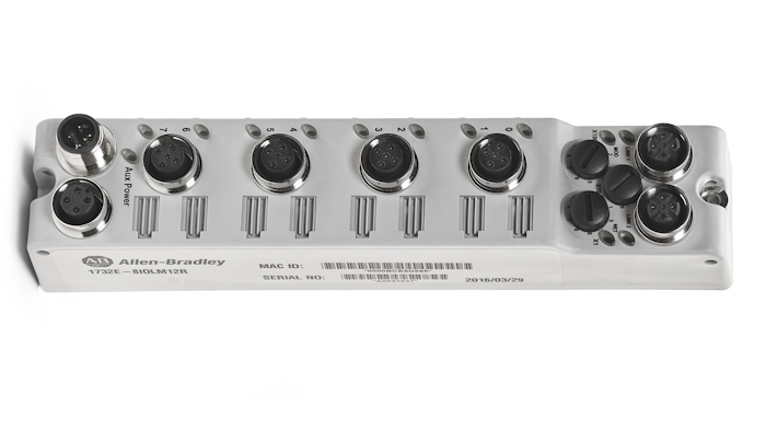 The Allen-Bradley ArmorBlock IO-Link master from Rockwell Automation.