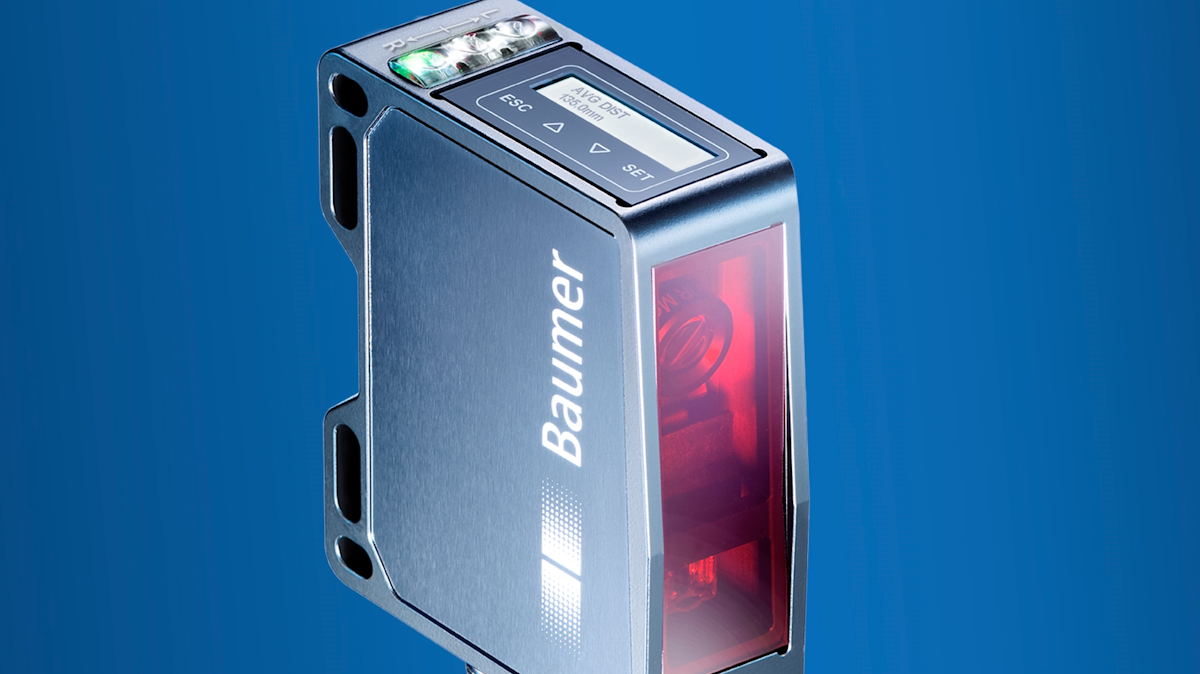 Baumer Laser Distance Sensor for Glossy, Coarse Surfaces From: Baumer ...