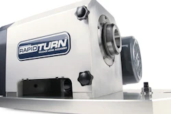 Tormach's RapidTurn, a 5C CNC chucker lathe attachment.