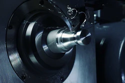 Tormach's RapidTurn machines a chess rook out of 7075-T6 aluminum.