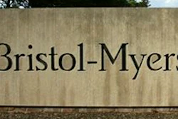 In this June 15 2005 file photo, a sign stands in front of the Bristol-Myers Squibb Company's headquarters in Lawrence Township, N.J. Bristol-Myers Squibb Co.’s blockbuster cancer treatment Opdivo failed a key study focusing on its use as a lone treatment for lung cancer, prompting a stock plunge, Friday, Aug. 5, 2016. The drug is already approved as a treatment for melanoma, kidney cancer and lung cancer following chemotherapy.