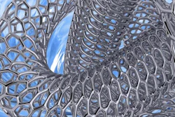 Artistic rendition of a metallic carbon nanotube being pulled into solution, in analogy to the work described by the Adronov group.
