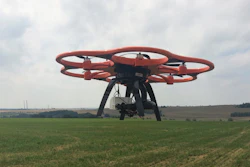 The exploration technology division of the Helmholtz Institute Freiberg for Resource Technology makes use of drones.