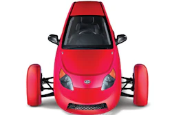 The P5 Autocycle from Elio Motors.