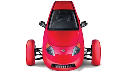 The P5 Autocycle from Elio Motors.