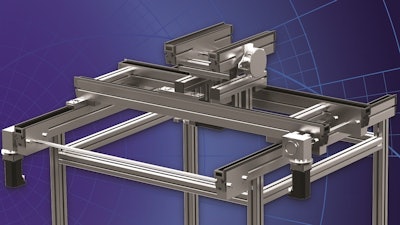 The Glide-Line 360 allows multiple configurations to maximize assembly work space.