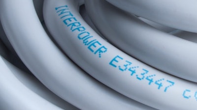 Interpower manufactures North American white cable in its facilities in Iowa.