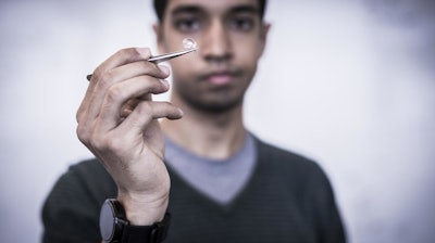 UW engineers also developed the first smart contact lens antenna that can communicate directly with devices like smartwatches and phones.