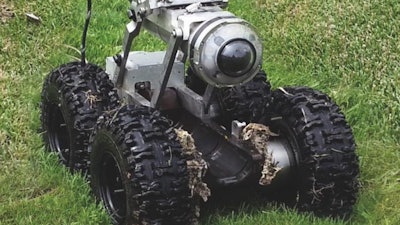 Underground pipe inspection vehicle uses ultra-wide band (UWB) pulsed radar technology developed at Louisiana Tech University to detect fractures, quantify corrosion and determine the presence of voids in the surrounding soil.