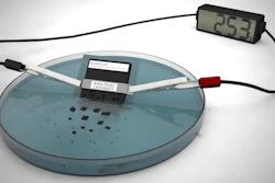 Iowa State scientists have developed a working battery that dissolves and disperses in water.