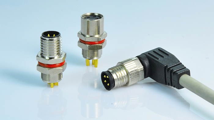 Chogori's sealed M8 connectors for the process control market.