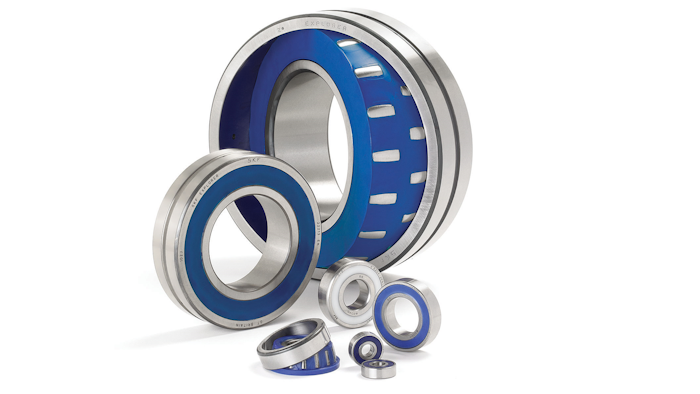 SKF has introduced enhanced formulas to its solid oil bearings.