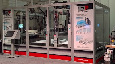 3D Platform unveiled the Excel Series Platform which introduces a parallel gantry configuration that can support multiple simultaneous processes, including additive, subtractive, and robotics.