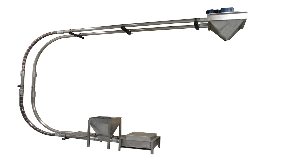 Heavy Duty, Hygienic Chain Drag Conveyor from Spiroflow From: Spiroflow ...