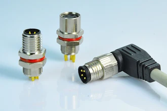 Chogori's sealed M8 connectors for the process control market.