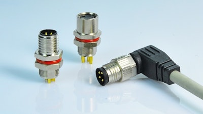 Chogori's sealed M8 connectors for the process control market.