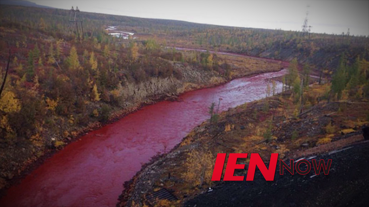 IEN Now: Industrial Waste Makes River Run Red