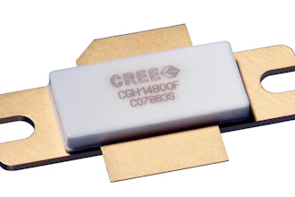 Wolfspeed will release the 900W CGHV14800 GaN high electron mobility transistors (HEMTs) at European Microwave Week 2016.