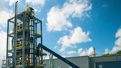 Lockheed Martin opened a new bioenergy facility in Owego, New York.