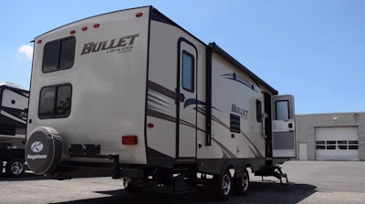 The recall covers Bullet and Passport trailers from the 2011 to 2017 model years.