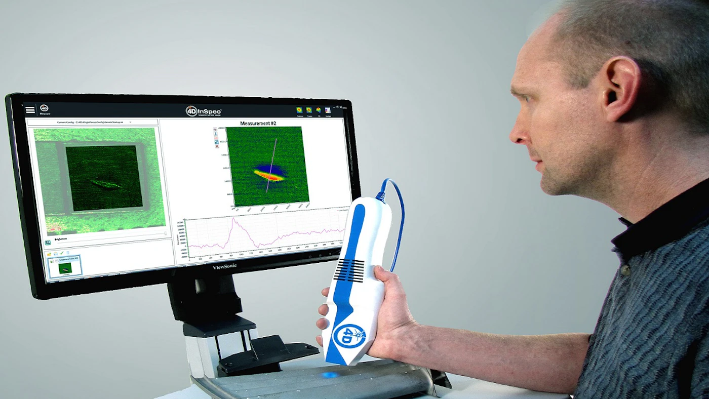 Handheld, High-Res Surface Gauge for Machined Surfaces from 4D ...