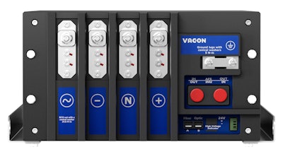Danfoss Drives has introduced the VACON 3000 drive, a new modular drive solution for industrial applications between 3,300 and 4,160 Volts.