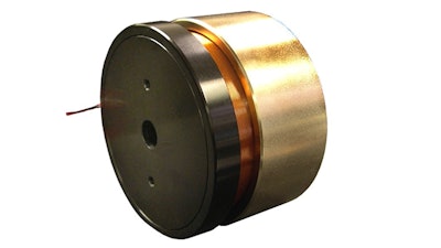 The Miniature Linear Voice Coil Motor from Moticont features a high force-to-weight ratio of 14.5 oz. (4.0 N) continuous.