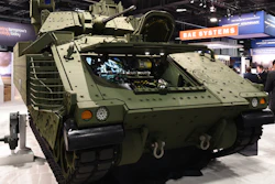 BAE Systems’ Next Generation Bradley Fighting Vehicle demonstrator.