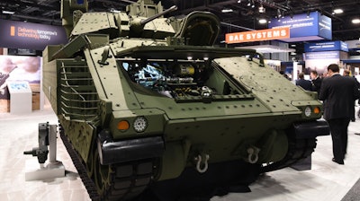 BAE Systems’ Next Generation Bradley Fighting Vehicle demonstrator.