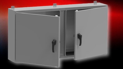 The HN4WM Series gasketed wall mount enclosures from Hammond Manufacturing.