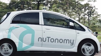 NuTonomy is a spinoff from MIT, which has offices in Massachusetts and Singapore.