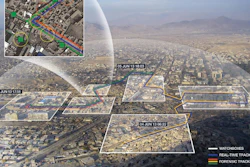 When operated in collaboration with Multi-Spectral Targeting System, the wide-area motion imagery sensor can detect, track and cross-cue multiple vehicles and dismounts moving over an entire city-sized area providing unprecedented elements of situational awareness for the combined Raytheon/Logos multi-INT system.