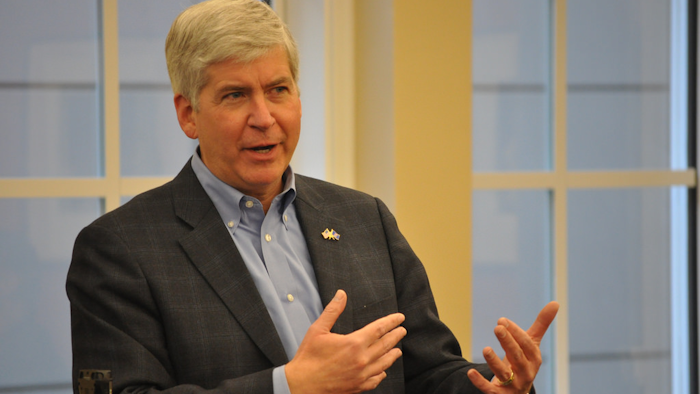 Michigan Governor, Rick Snyder.