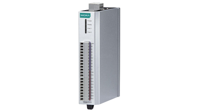 Moxa has announced a firmware update for ioLogik E1200 remote I/O modules.