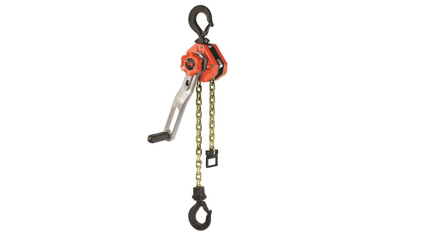 Hoist Features Unique 360-degree Rotating Lever Handle From: Columbus ...