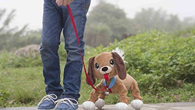 According to WATCH, despite the industry’s standard requiring strings on playpen and crib toys to be less than 12 inches in length, manufacturers are permitted to market pull toys like the “Peppy Pup,” with a cord measuring approximately 31 inches.